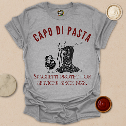 Capo Di Pasta - Spaghetti and Meatballs Mafia Tee