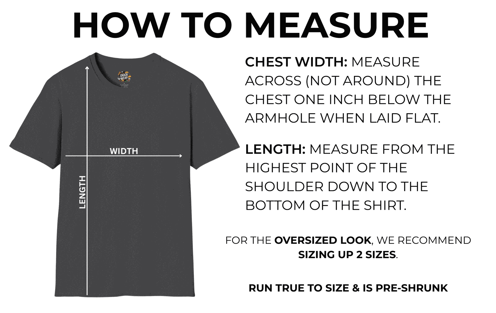 T-shirt Measurement